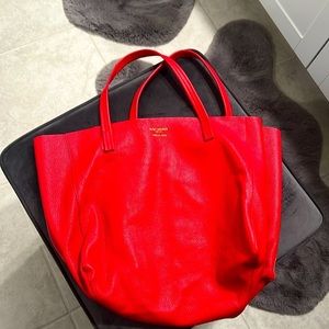 Kurt Geiger large leather tote ACTUAL COLOR PICTURED FREE SHIPPING